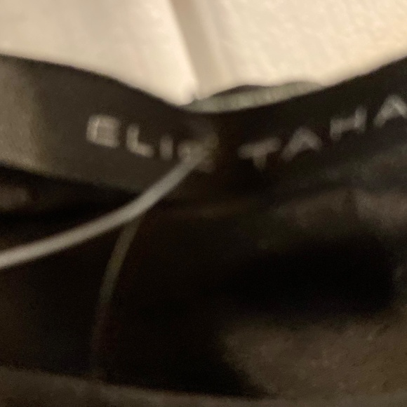 ELIE TAHARI BLACK SILK SPAGHETTI STRAP SLIP DRESS - NEW never worn! SALE! 2nd MD - Picture 7 of 12
